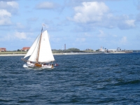 Segelboot vor Norderney