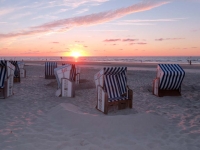 Sonnenuntergang am Nordstrand